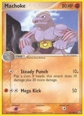 Machoke  - Reverse Holofoil Power Keepers - Uncommon
