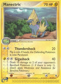 Manectric - 39/109/109  Ruby and Sapphire - Uncommon