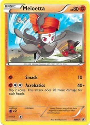 Meloetta BW69  Black and White Promos - Promo