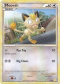 Meowth (#12)  HGSS Trainer Kit Gyarados & Raichu - Common