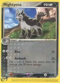 Mightyena - 42/109/109  Ruby and Sapphire - Uncommon