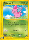 Nidoran M 096  - Reverse Holofoil Aquapolis - Common