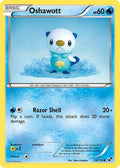 Oshawott (28) (28) 028  - Reverse Holofoil Black and White - Common