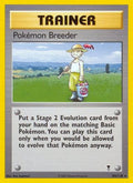Pokemon Breeder  - Reverse Holofoil Legendary Collection - Rare