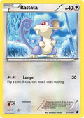 Rattata  - Reverse Holofoil Plasma Freeze - Common