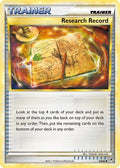 Research Record  Call of Legends - Uncommon