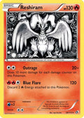 Reshiram 028  - Holofoil Legendary Treasures - Holo Rare