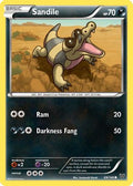 Sandile  - Reverse Holofoil XY Base Set - Common