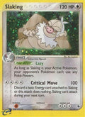 Slaking  - Reverse Holofoil Ruby and Sapphire - Holo Rare