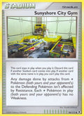 Sunyshore City Gym  - Reverse Holofoil Rising Rivals - Uncommon