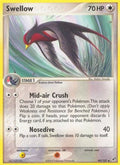 Swellow  - Reverse Holofoil Deoxys - Uncommon