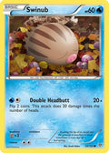 Swinub  - Reverse Holofoil Plasma Storm - Common