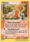 Torkoal  - Reverse Holofoil Dragon - Holo Rare