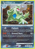 Tyranitar  - Reverse Holofoil Mysterious Treasures - Holo Rare