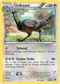 Unfezant  - Reverse Holofoil Emerging Powers - Rare