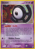 Unown (U)  - Holofoil Unseen Forces - Holo Rare