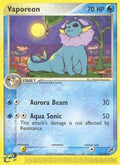 Vaporeon/100  - Reverse Holofoil Sandstorm - Rare