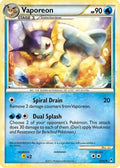 Vaporeon 052  - Reverse Holofoil Call of Legends - Uncommon