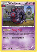 Whirlipede  - Reverse Holofoil Boundaries Crossed - Uncommon