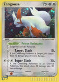 Zangoose  - Holofoil Sandstorm - Holo Rare