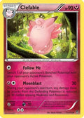 Clefable 071  - Reverse Holofoil XY  Furious Fists - Uncommon
