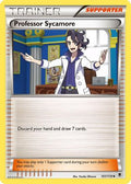 Professor Sycamore 101  - Reverse Holofoil XY  Phantom Forces - Uncommon