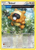 Bidoof (Alpha) 117  - Reverse Holofoil XY  Primal Clash - Uncommon