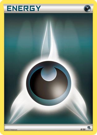 Darkness Energy (#8)  BW Trainer Kit Excadrill & Zoroark - Common