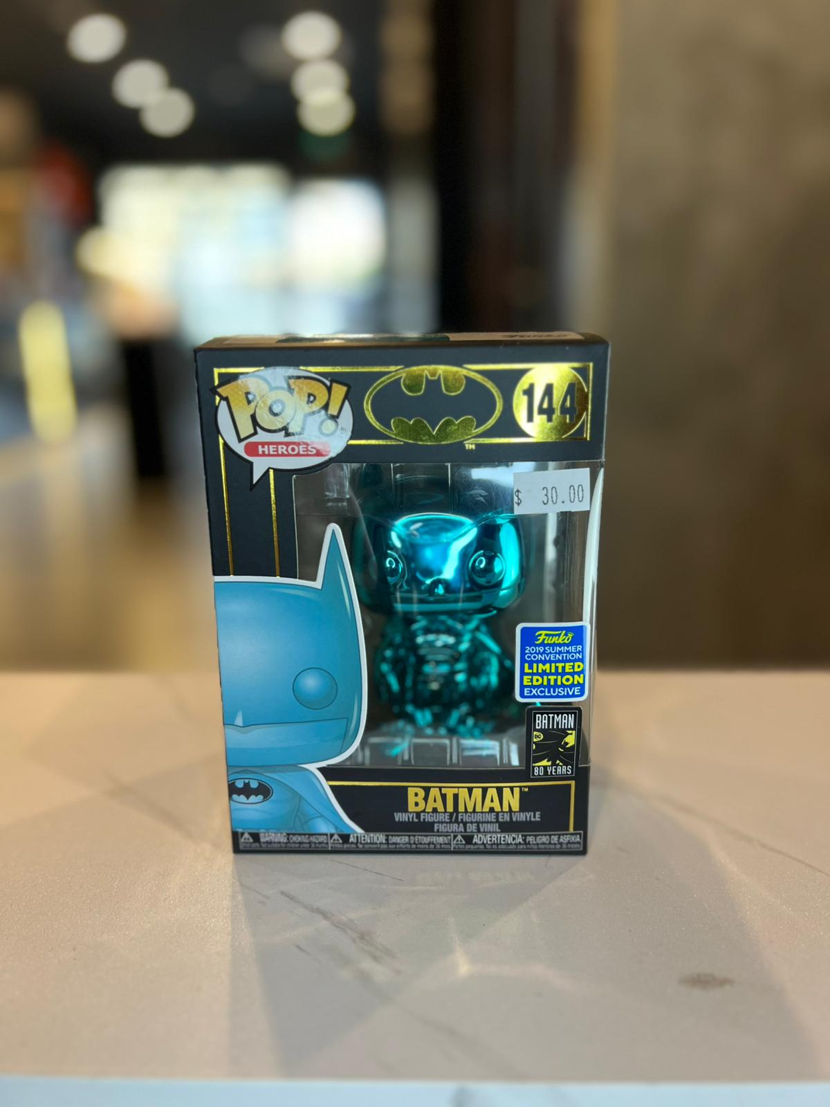 Funko Pop! Vinyl - Batman #144 Chrome Blue Limited Edition