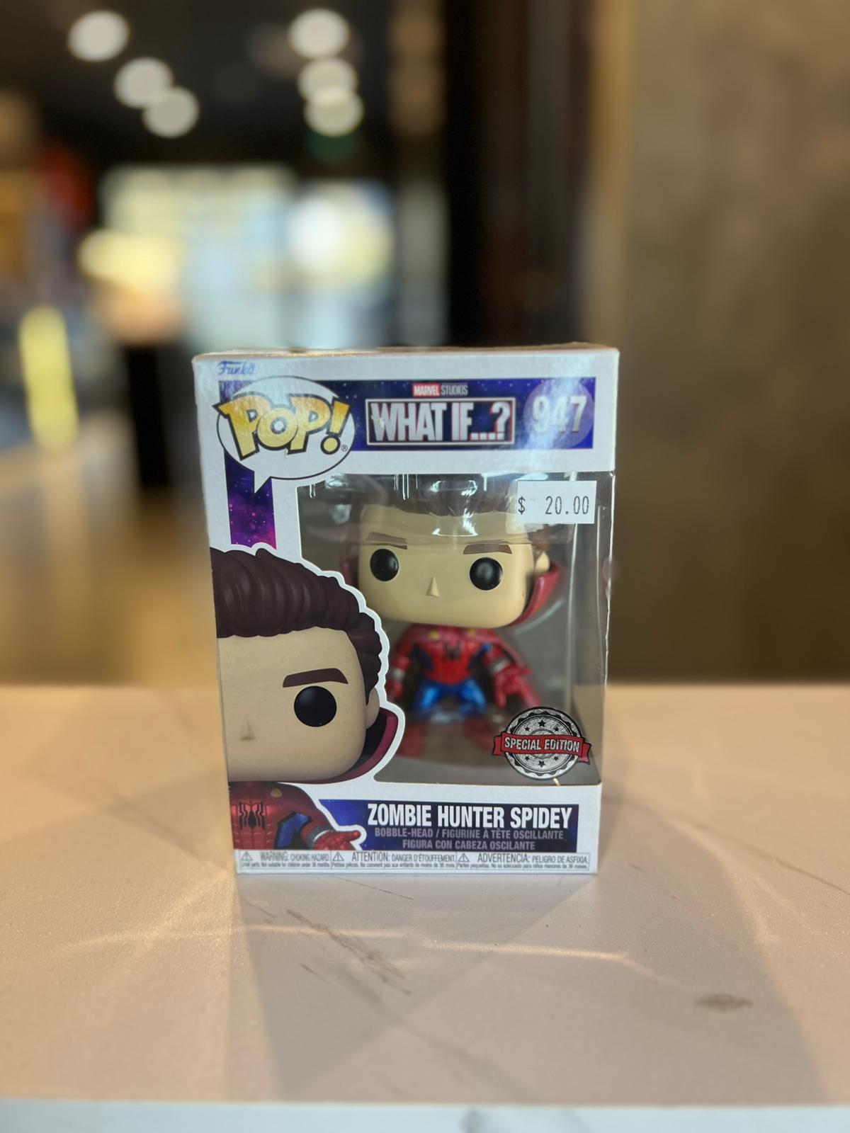 POP Funko What If…? Zombie Hunter Spidey Special Edition #947