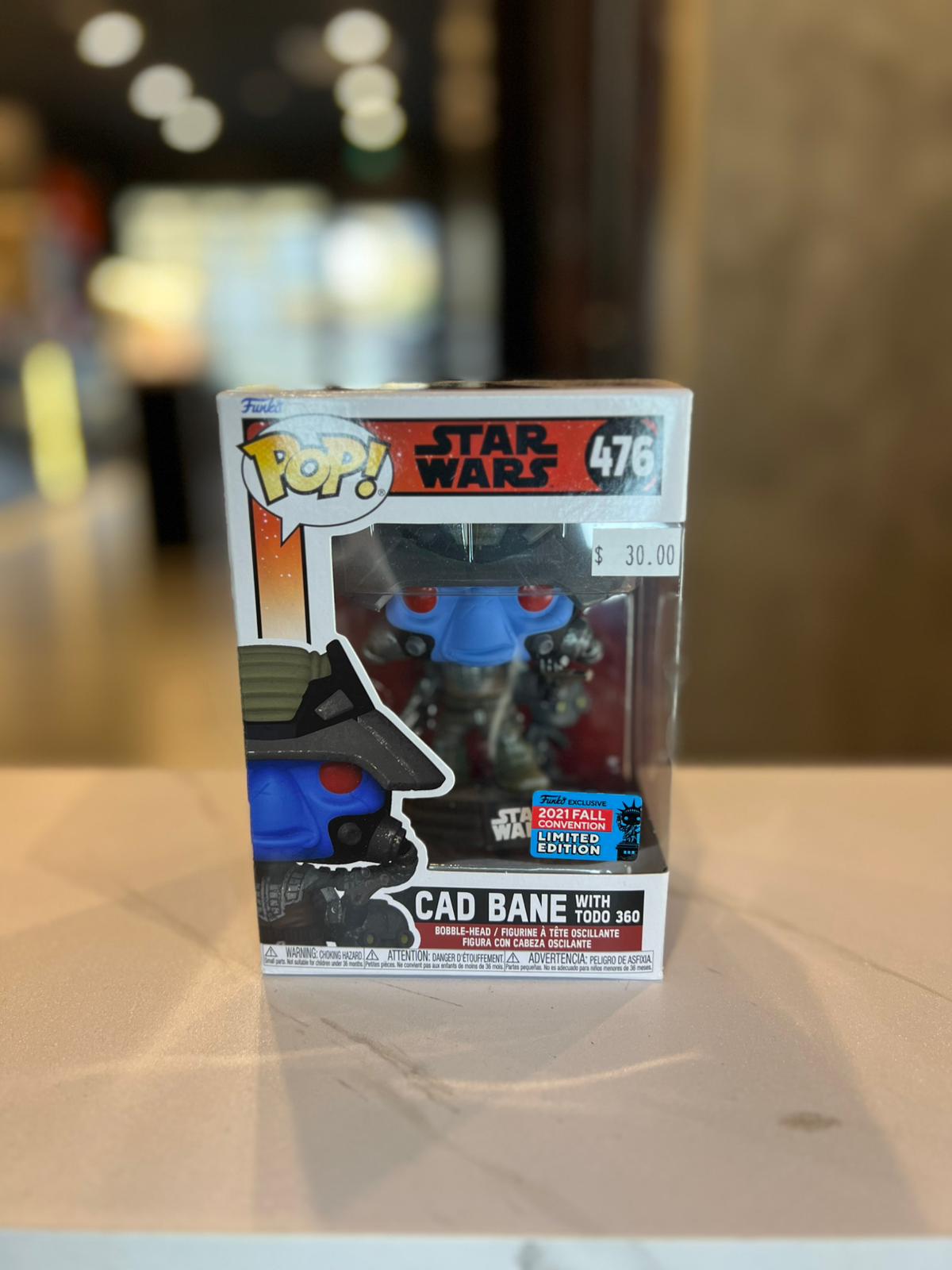 Funko Pop! Vinyl Star Wars Cad Bane with Todo #476 2021 Fall Convention