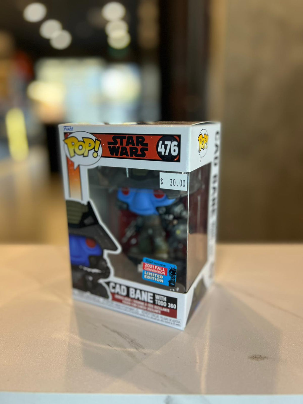 Funko Pop! Vinyl Star Wars Cad Bane with Todo #476 2021 Fall Convention