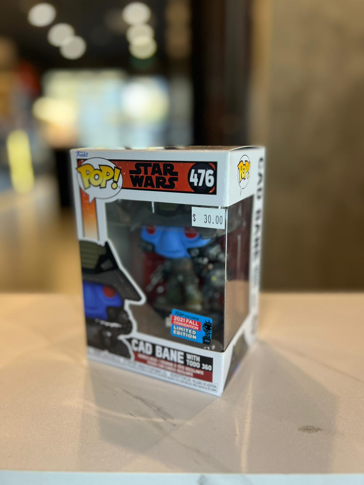Funko Pop! Vinyl Star Wars Cad Bane with Todo #476 2021 Fall Convention