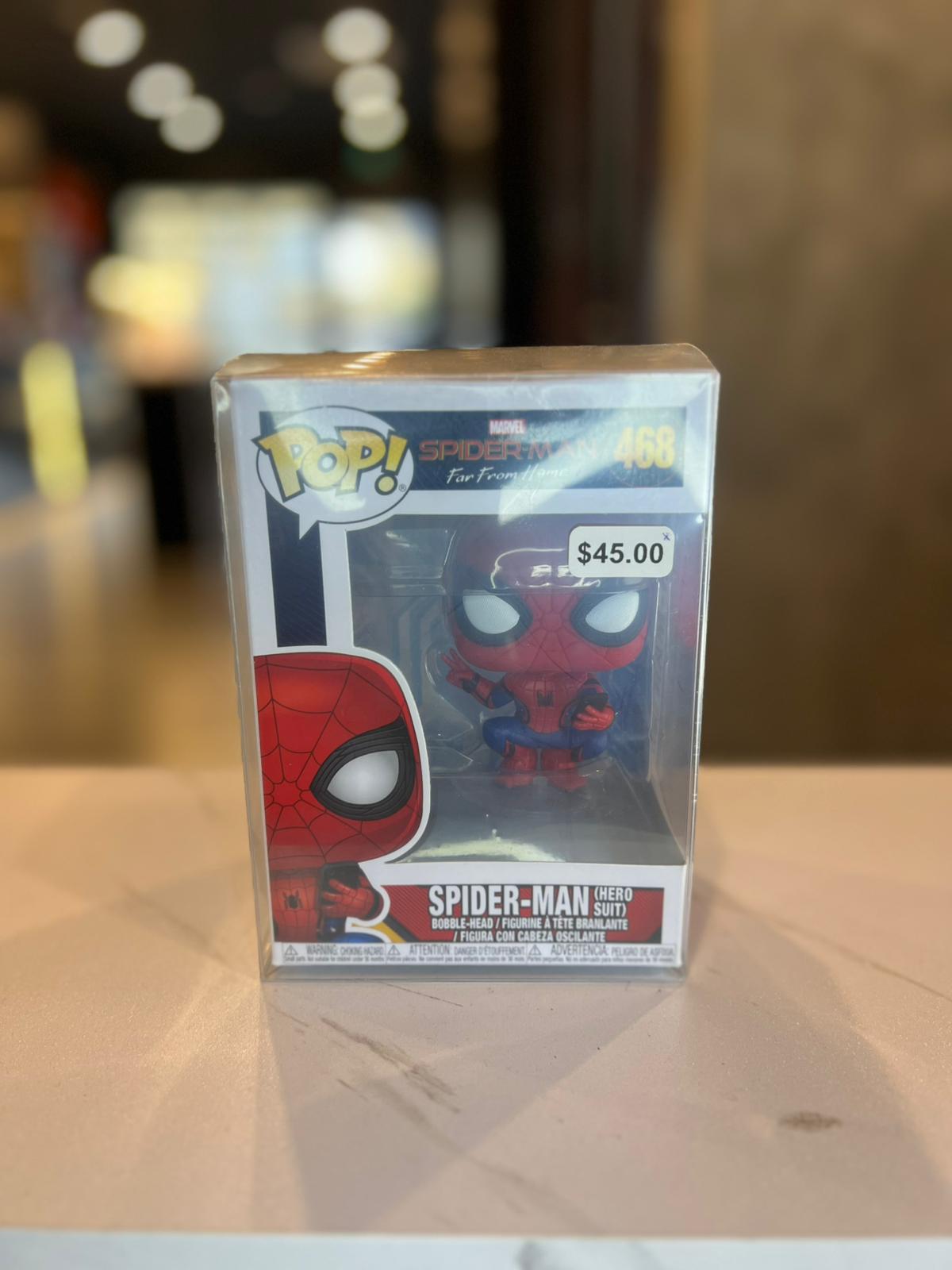 Funko Pop! Vinyl - Spider-Man Far From Home - Spider-man (Hero Suit) #468