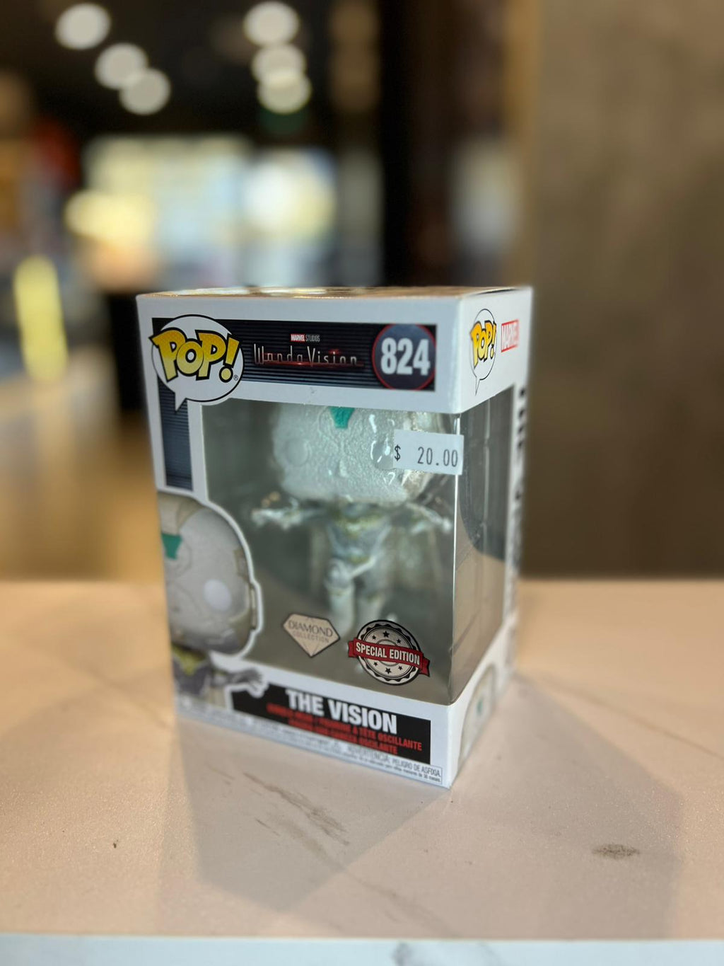 Funko POP! Marvel - The Vision #824 Special Edition