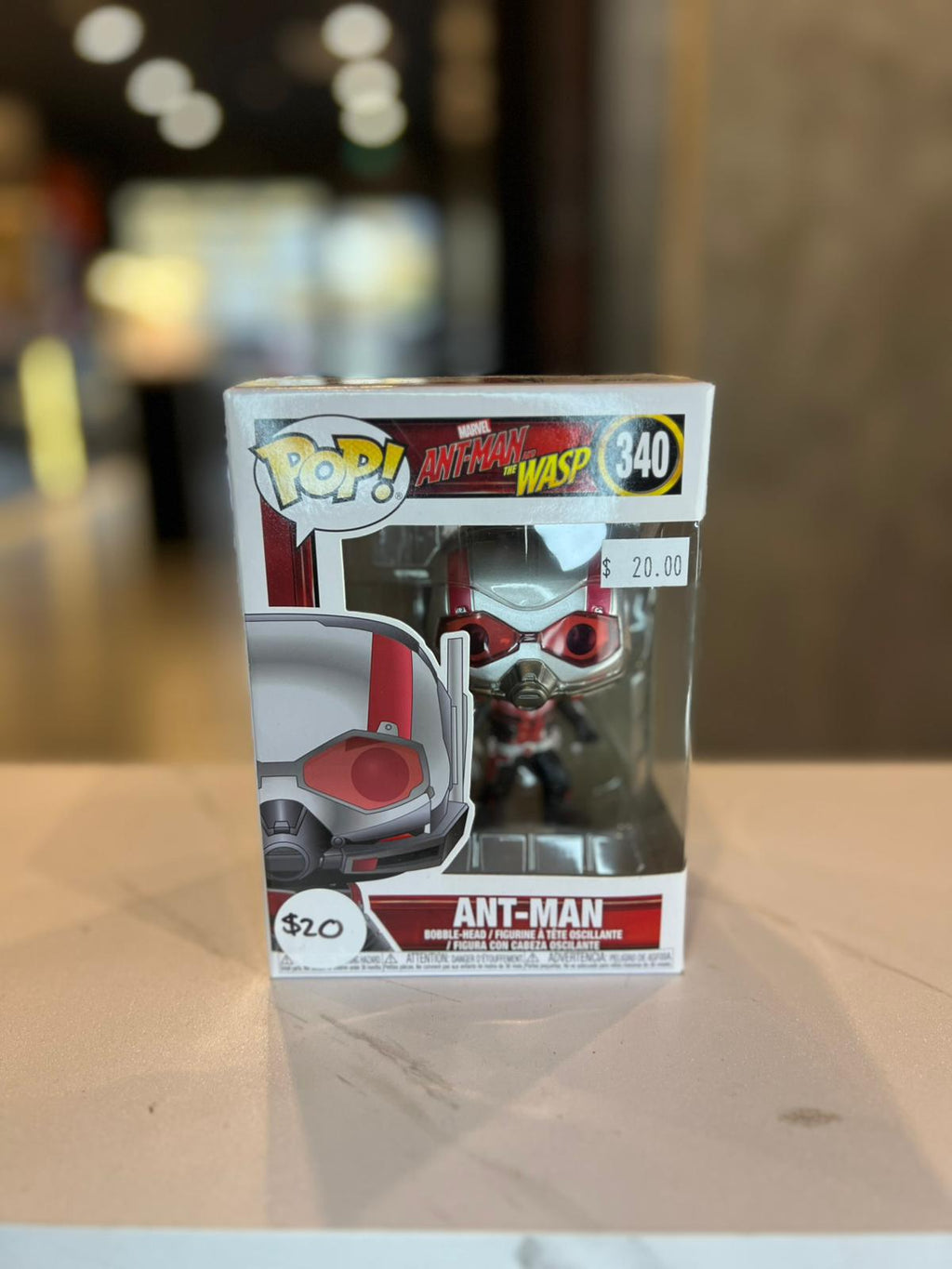 Funko POP! Marvel Ant-Man and the Wasp Ant-Man #340 Vinyl Figure