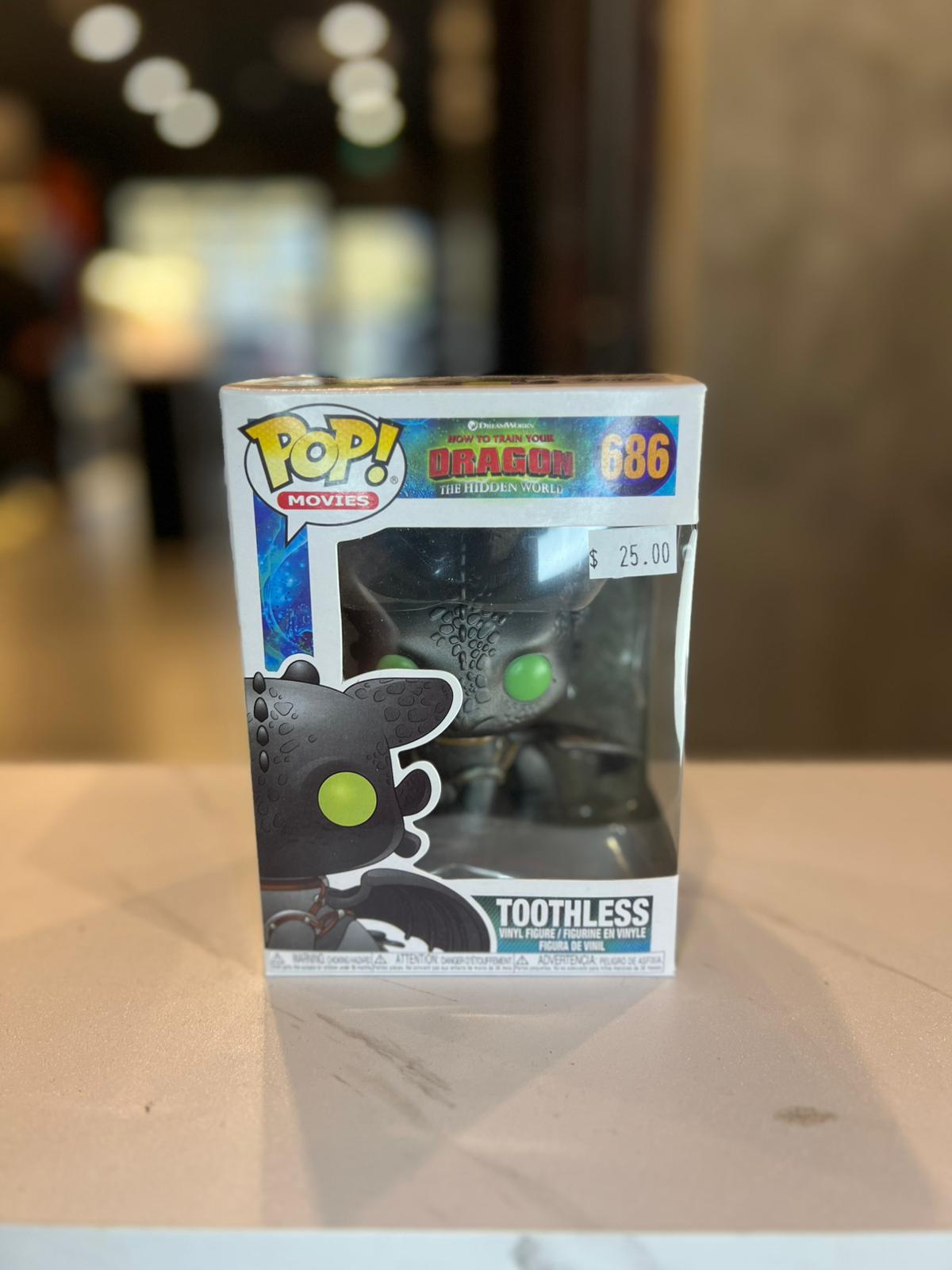Funko Pop! Movies How to Train Your Dragon The Hidden World Toothless 686