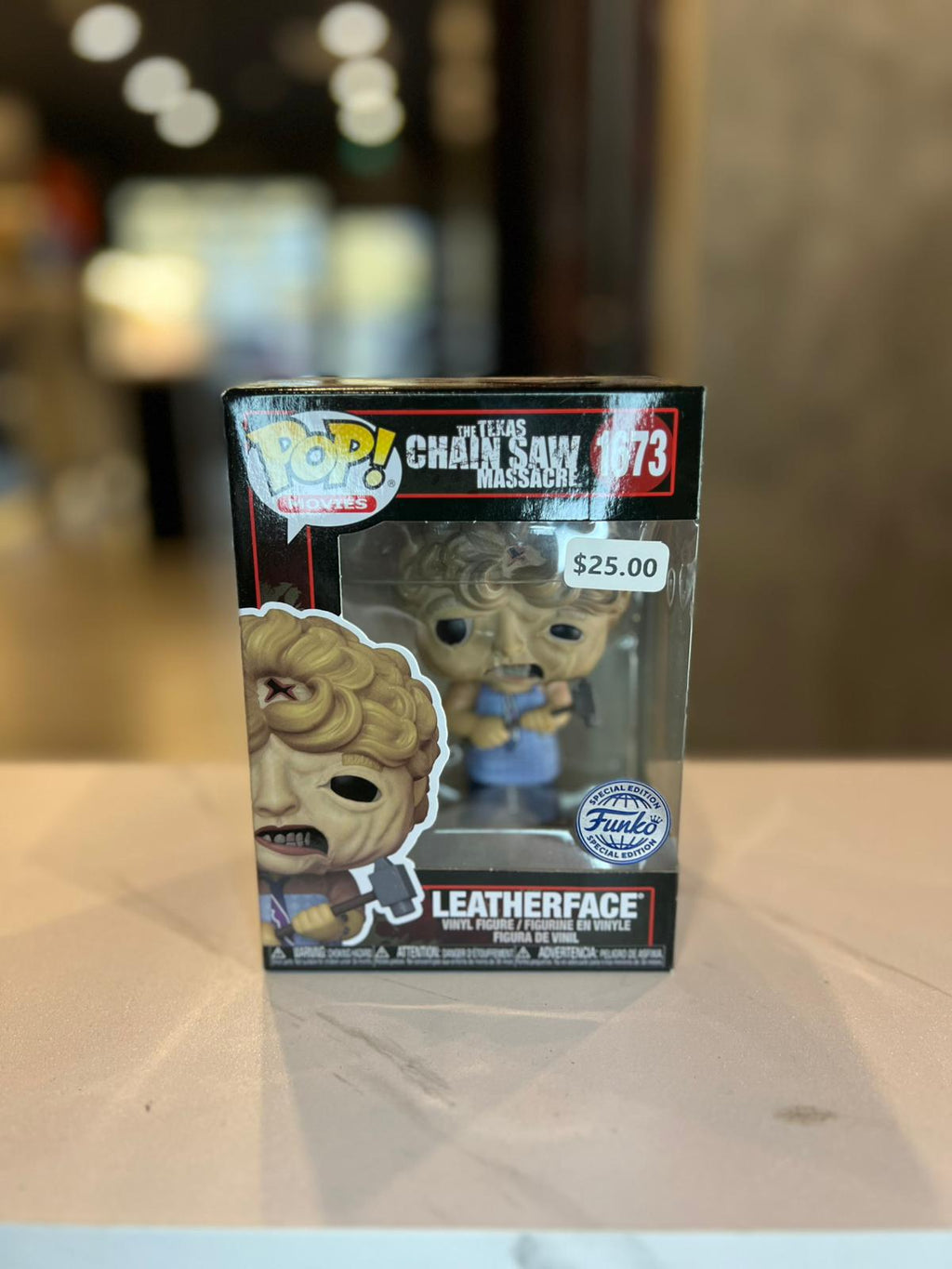 Funko Pop! Texas Chainsaw Massacre - Leatherface with Hammer Pop Vinyl #1673