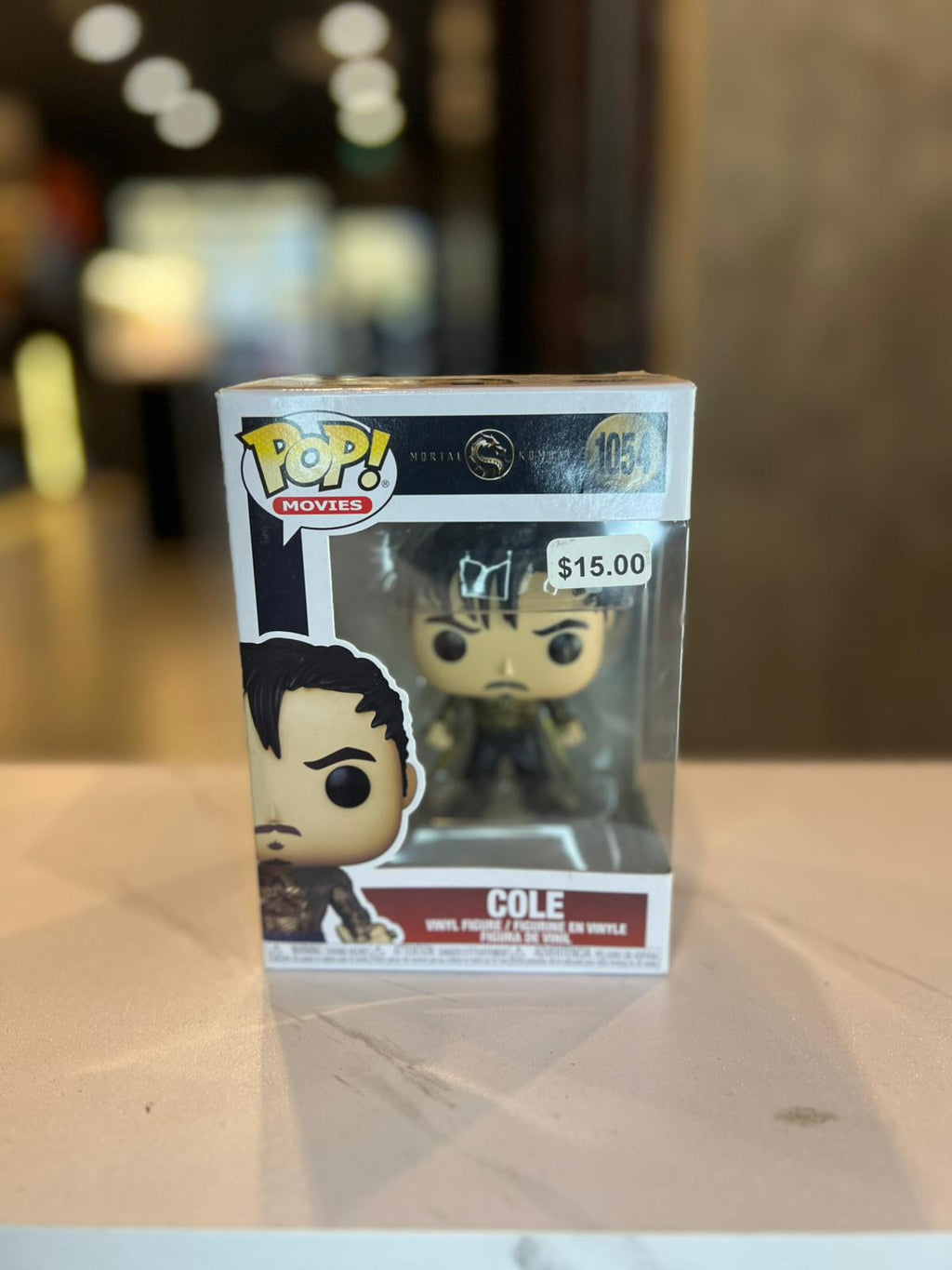 Funko Pop! Cole Young from Mortal Kombat Movies #1054