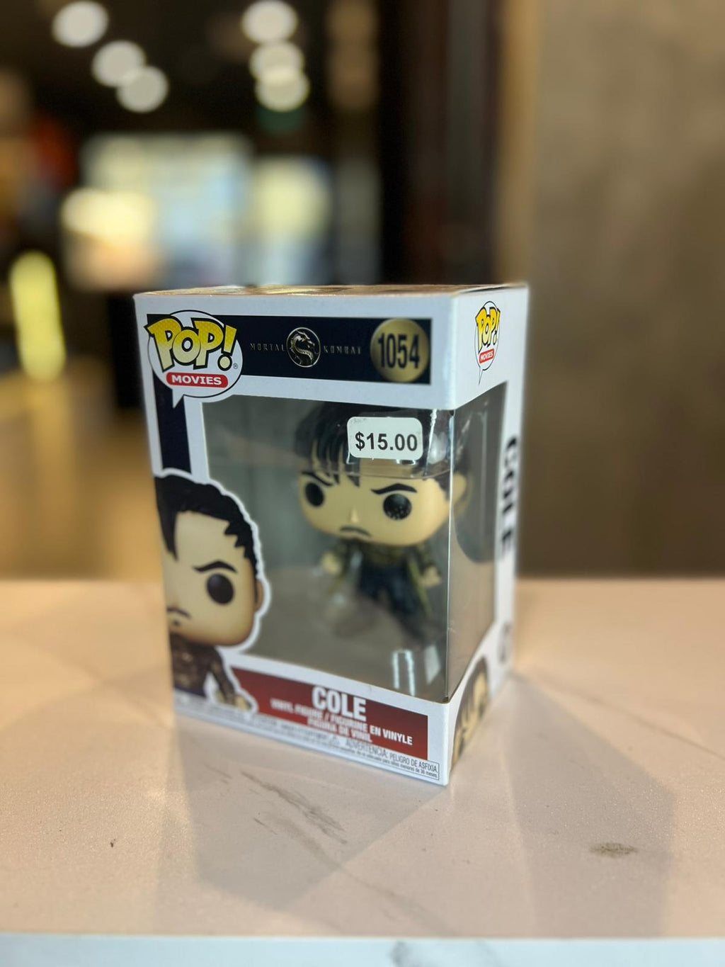 Funko Pop! Cole Young from Mortal Kombat Movies #1054