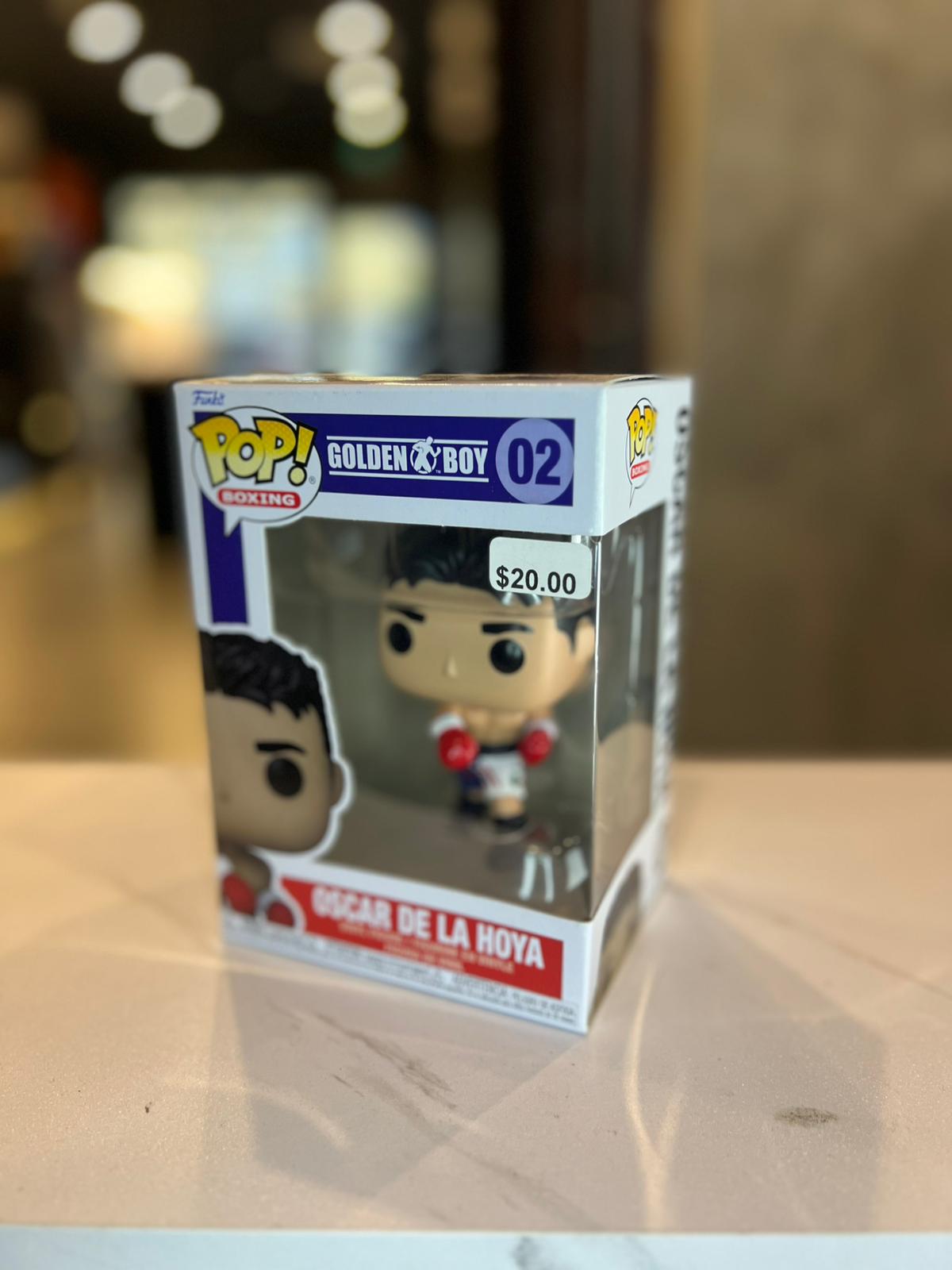FUNKO POP SPORT BOXING - OSCAR DE LA HOYA VINYL BOXER FIGURE BRAND NEW #02 CHAMP