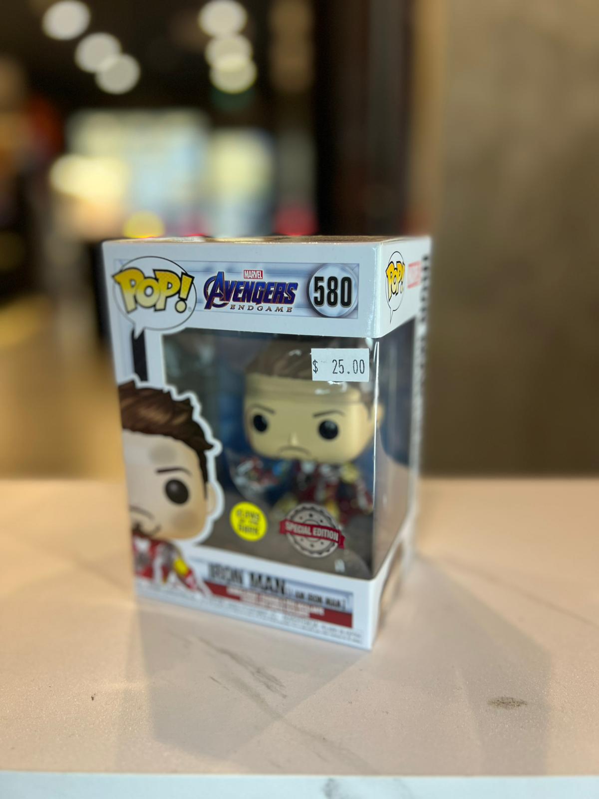 Funko Pop Marvel Avengers Endgame Iron Man I Am Iron Man GID Special #580