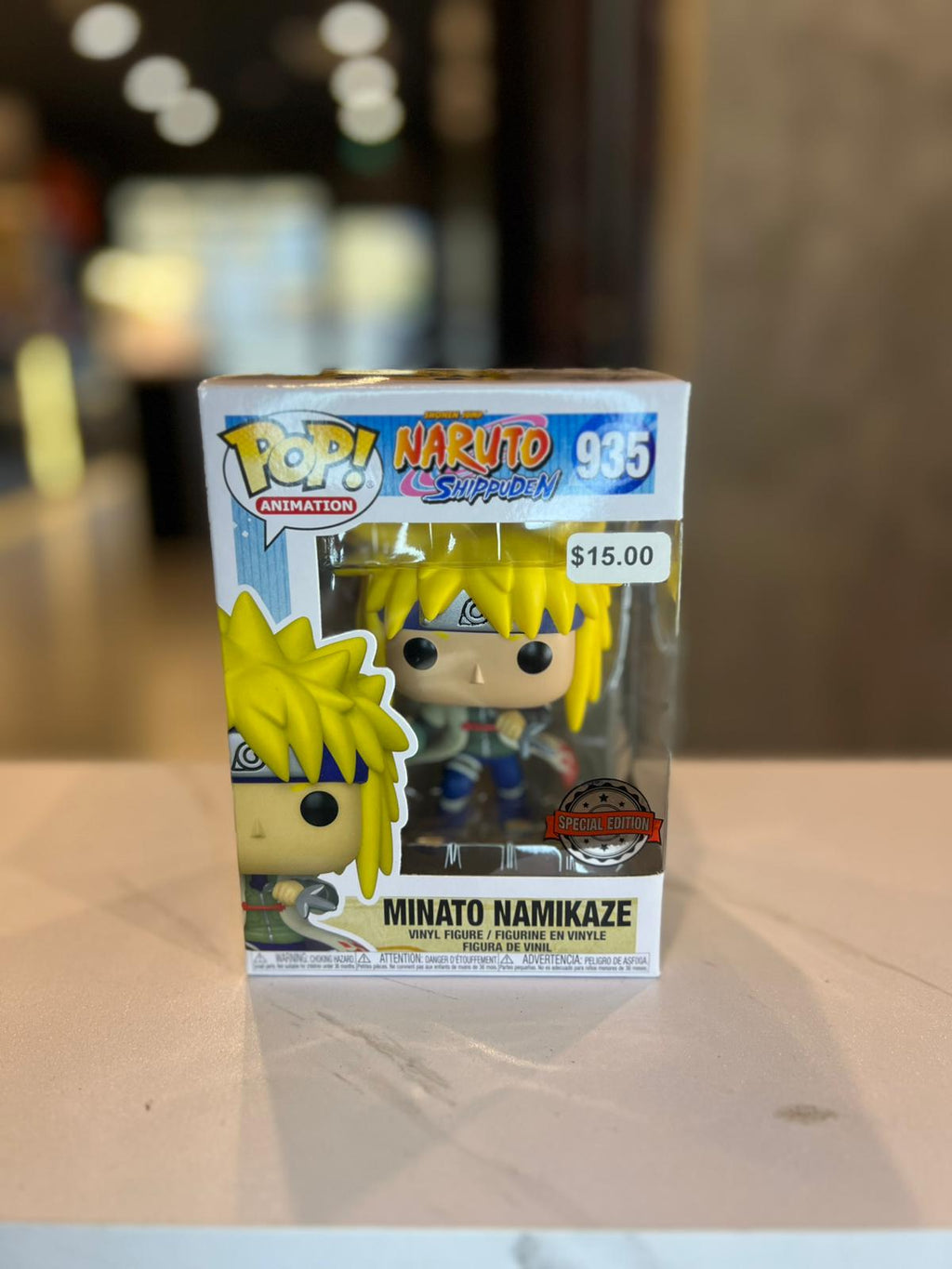 Funko Pop Animation Naruto Shippuden Minato Namikaze AAA Exclusive SE #935