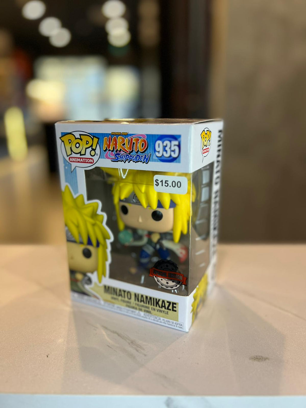 Funko Pop Animation Naruto Shippuden Minato Namikaze AAA Exclusive SE #935