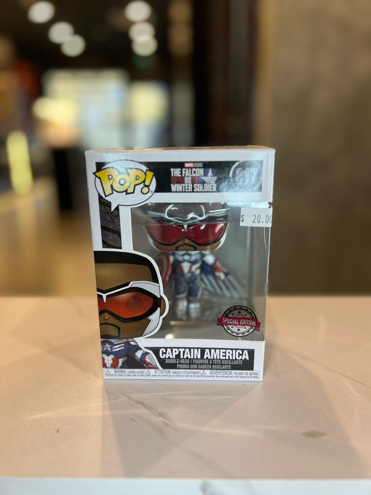 Funko Pop The Falcon and the Winter Soldier - Captain America - #817