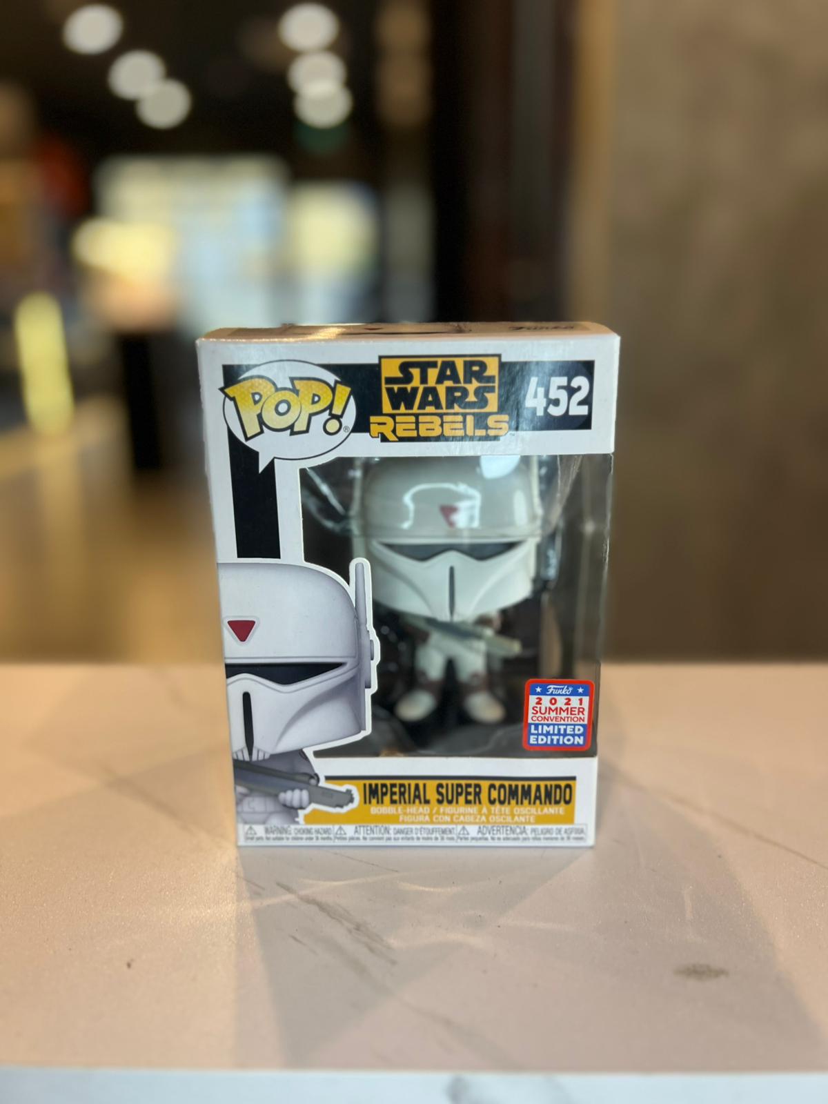 Funko Pop! Star Wars #452 IMPERIAL SUPER COMMANDO 2021 Summer Conversion
