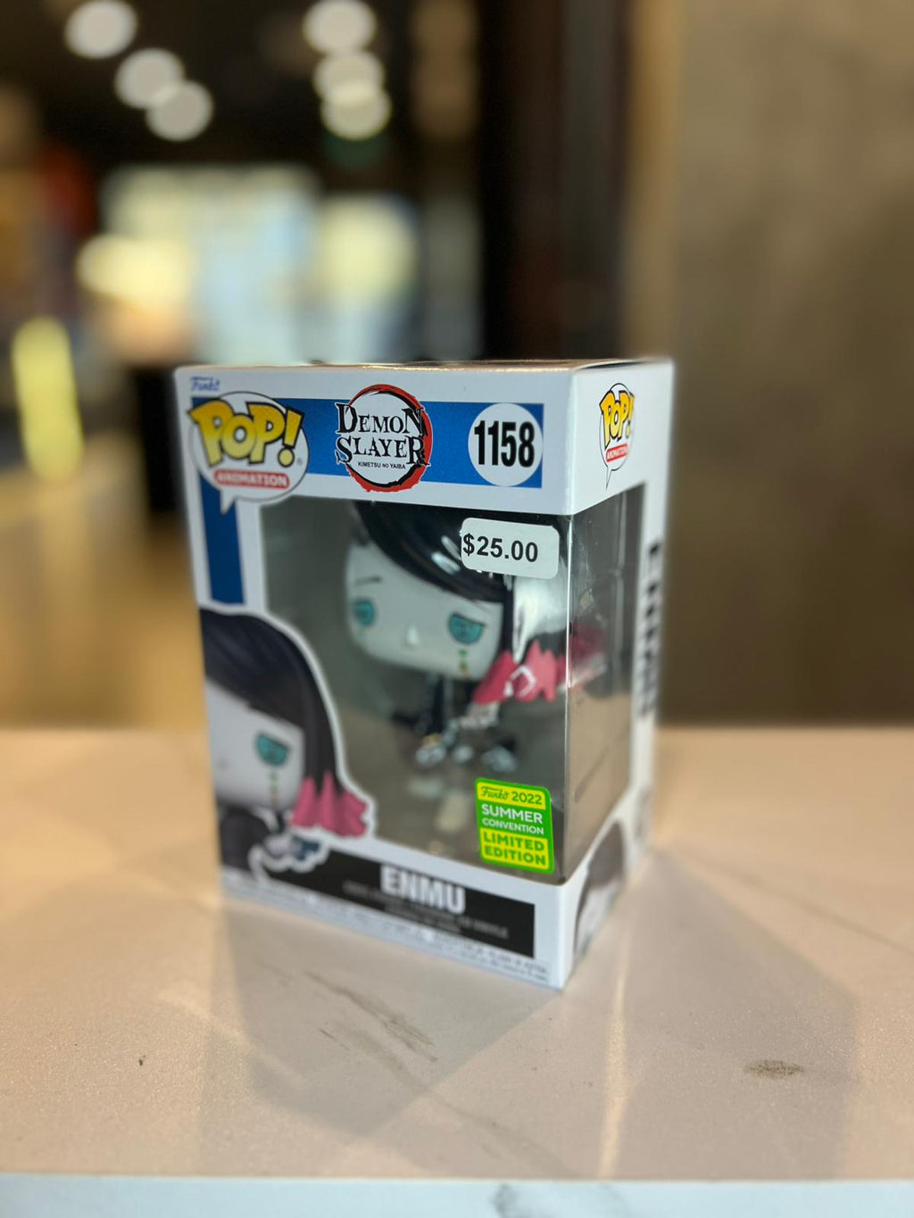 Funko Pop - Enmu #1158 - Demon Slayer Kinetso No Yaiba - 2022 Limited Edition