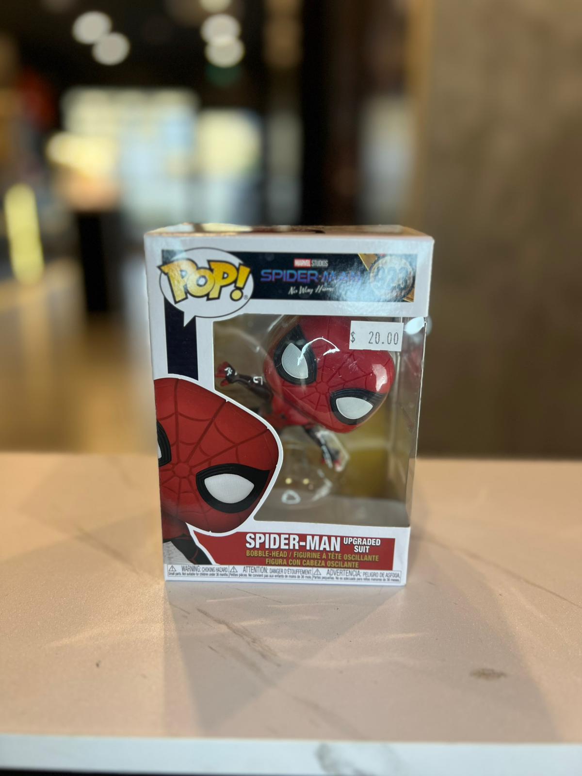 Spider-Man No Way Home Upgraded Suit Pop! Vinyl Figure #923 Marvel Studios