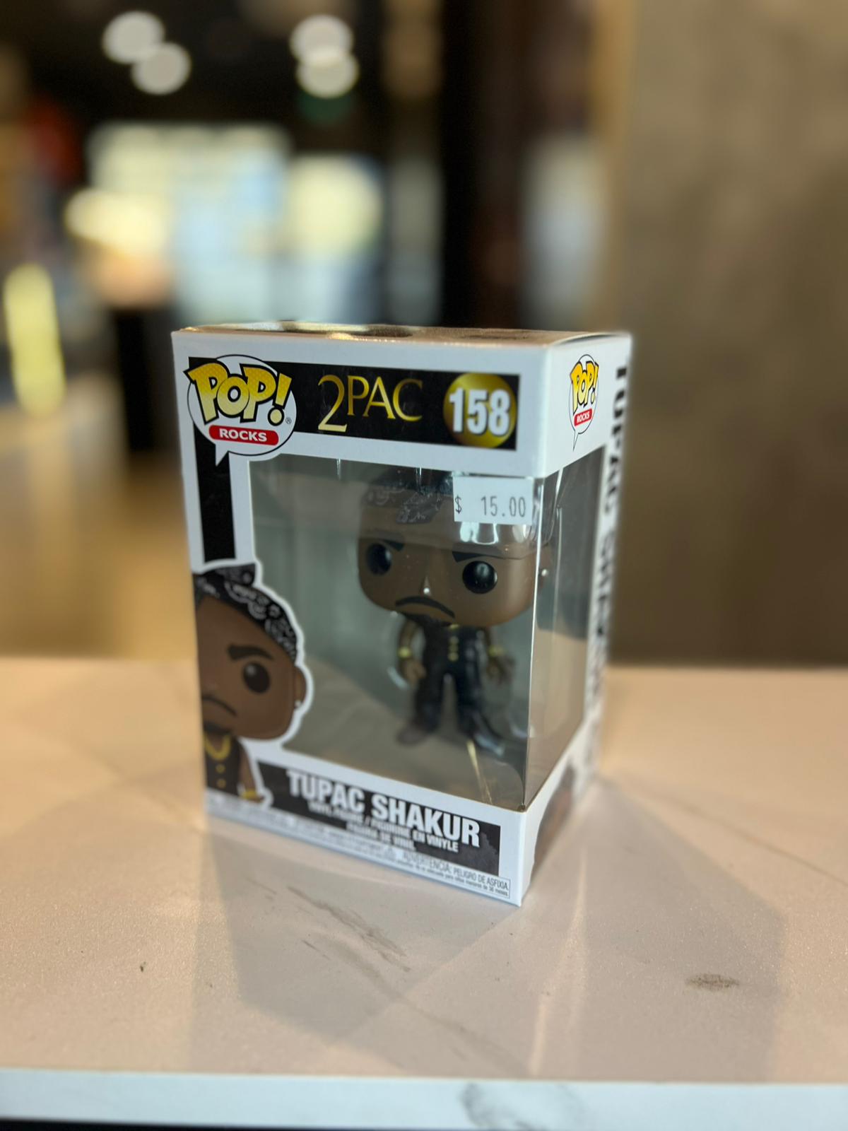 Funko Pop! - Tupac Shakur w/ Bandana #158 Vinyl Figure (Music)