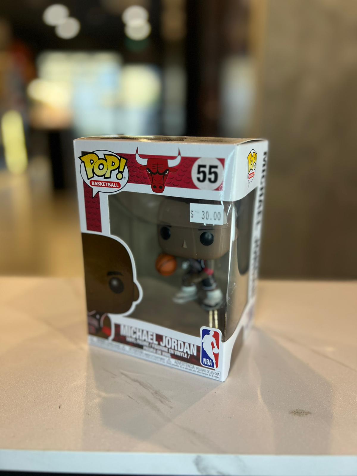 NBA Michael Jordan Black #55 FUNKO POP VINYL FIGURE